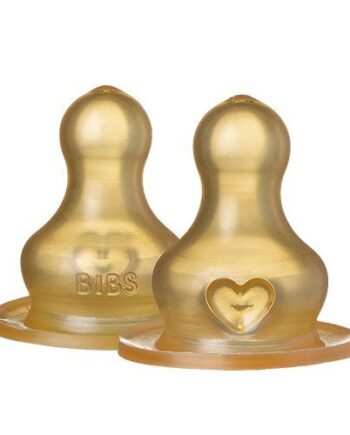 Bibs Bottle Nipple Latex Slow Flow   Pack   Pk