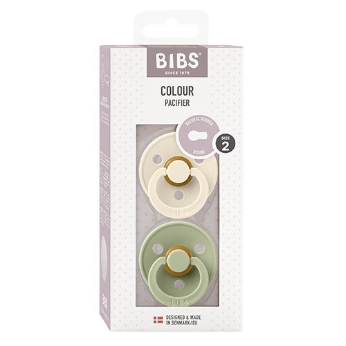 Bibs Colour Latex Size Ivory Sage Pack
