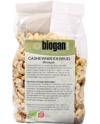 Biogan Cashewnødder   Brud   500