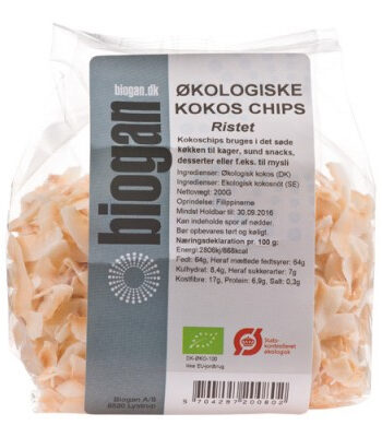 Biogan Kokoschips Ristet