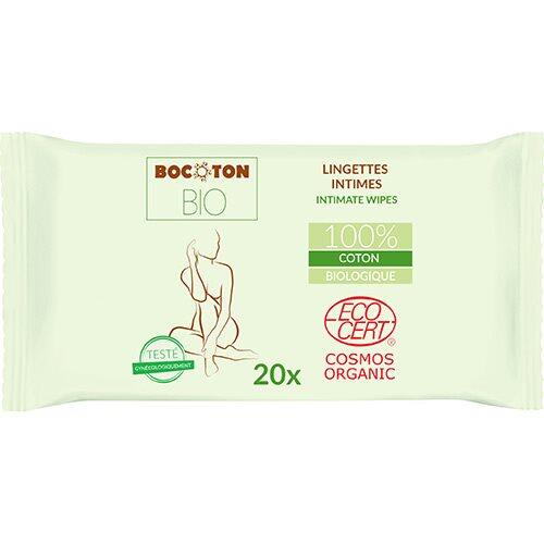 Bocoton Bio Vådservietter Intimpleje øko