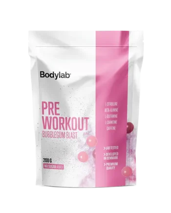 Bodylab Pre Workout Bubblegum Blast  200g