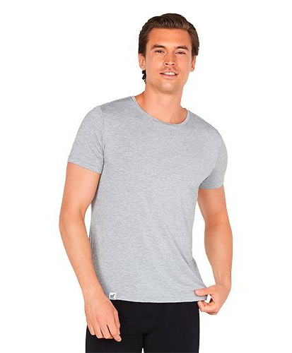 Boody Menâ Crew Neck -shirt Lysegrå Str