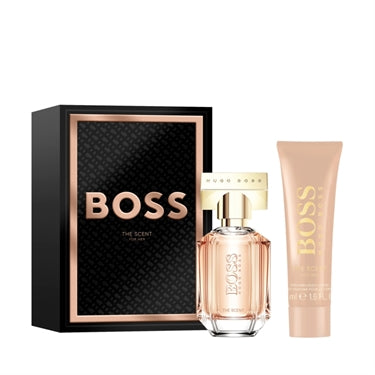 Boss The Scent For Her Eau De Parfum 30 Ml Perfumed Body Lotion 50 Ml Gavesæt