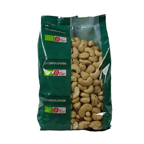 Cashewnødder Spis økologisk 575 Gram