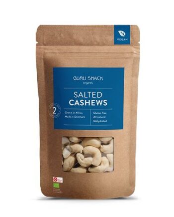 Cashews Salted økologisk 100 Gram
