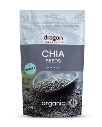 Chia Frø økologisk Dragon Food 200 Gram