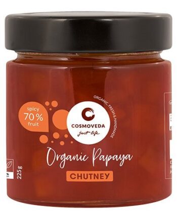 Chutney Papaya økologisk 225 Gram