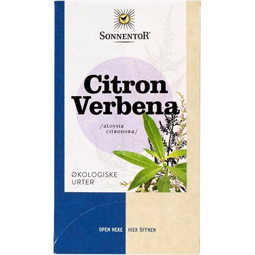 Citron Verbena Te Sonnentor 18 Breve