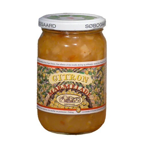 Citronmarmelade øko  400 Gram