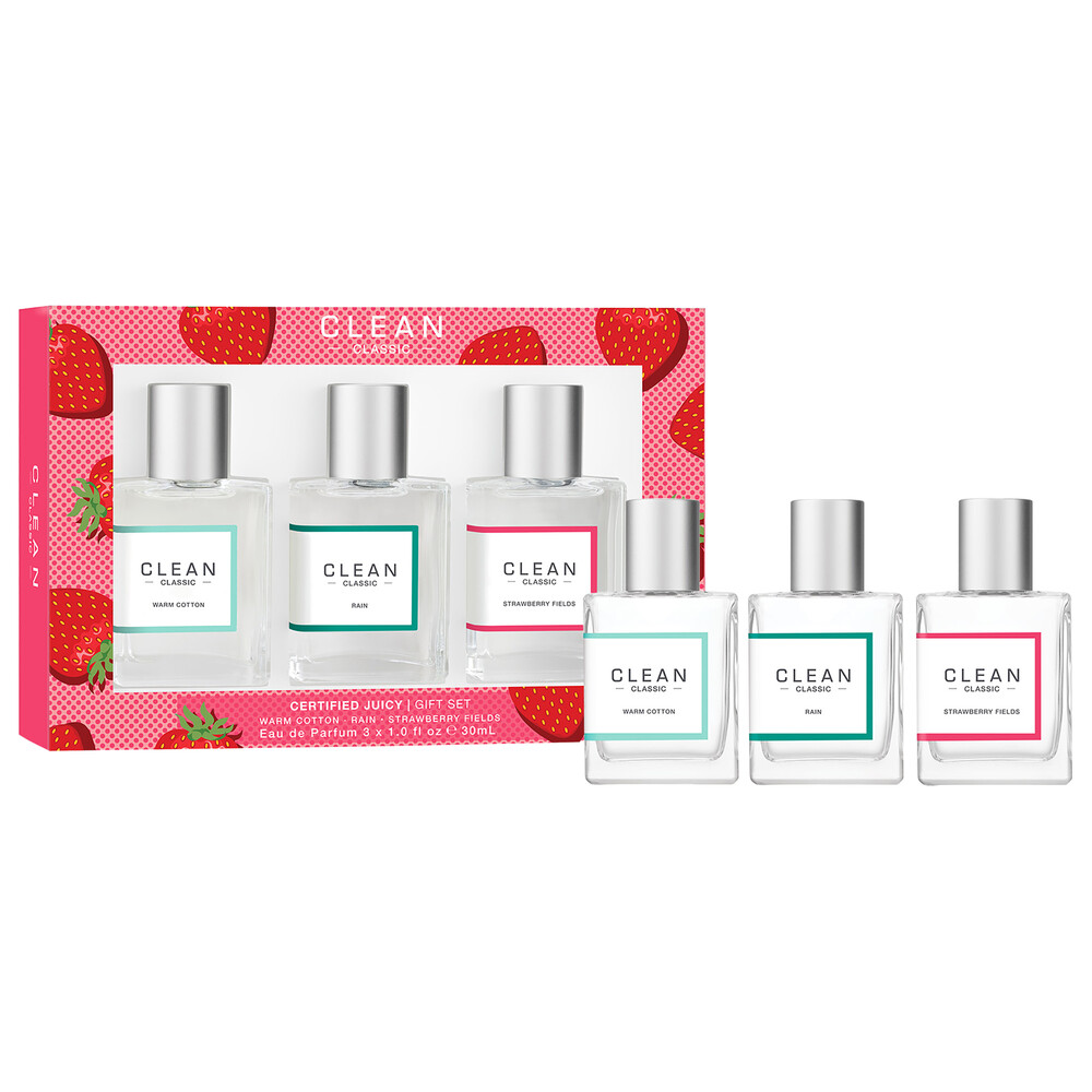 Clean Gift Set Classic Layering Trio Edp 30 Ml