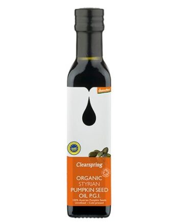 Clearspring Græskarkerne Olie  Ristet  økologisk 250 Ml