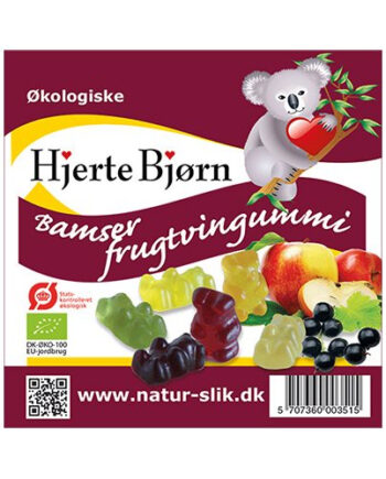 Coala Frugtsaftbamser Hjertebjørn    Bull  80
