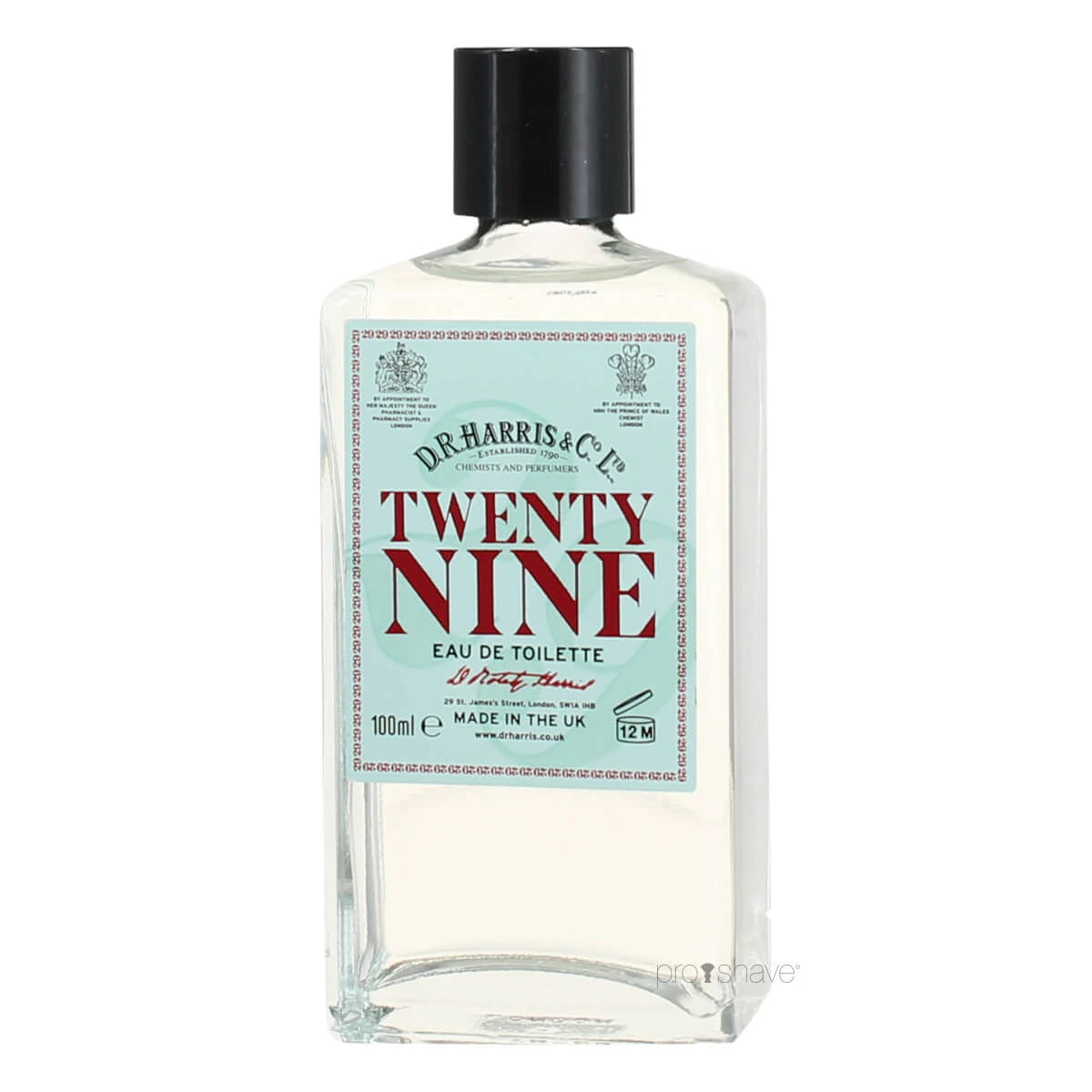 Harris Co Ltd Twenty Nine Eau De Toilette 100 Ml