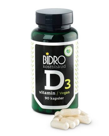 D3-vitamin Vegan 90 Kapsler