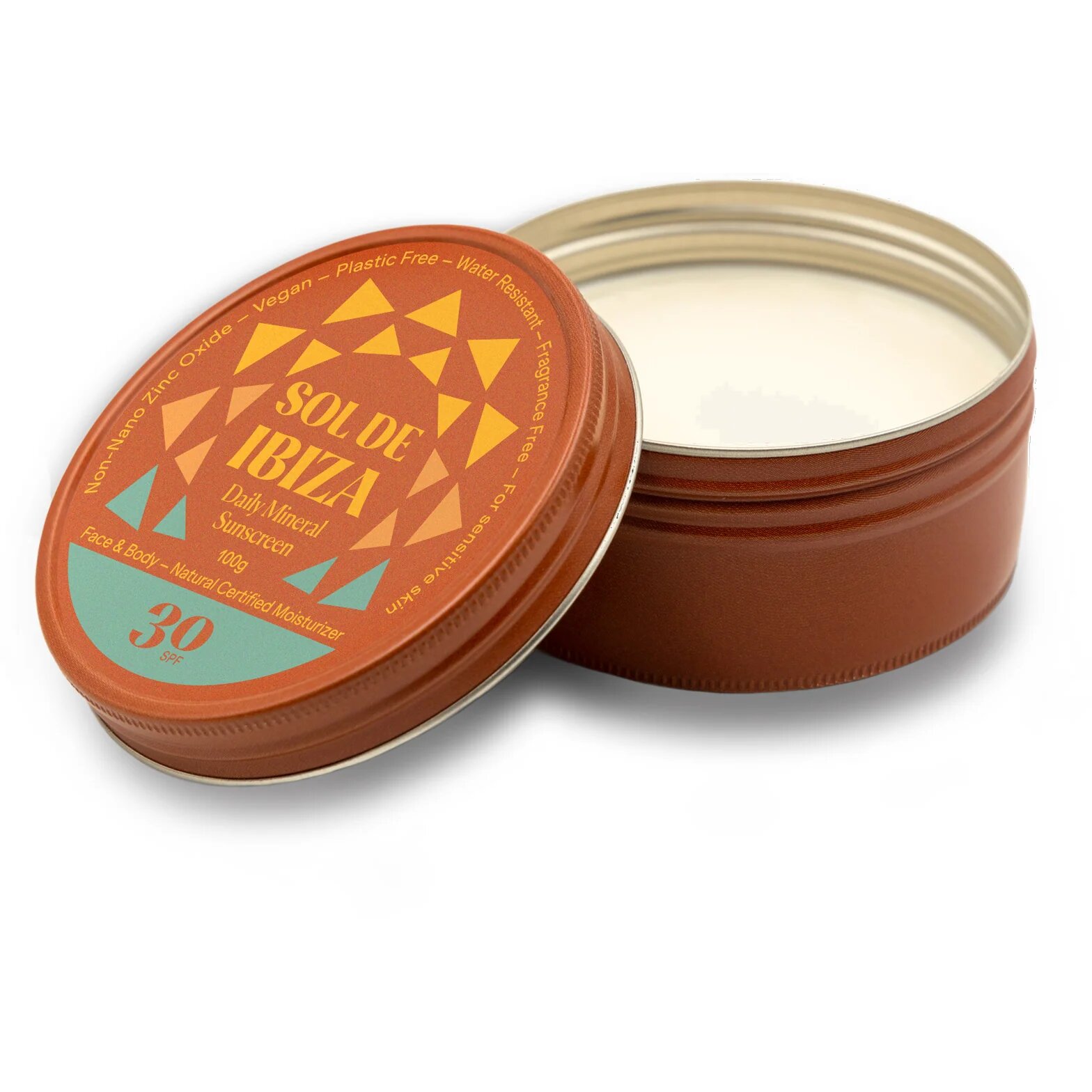 Daily Mineral Sunscreen Face Body Spf30 100 Gram
