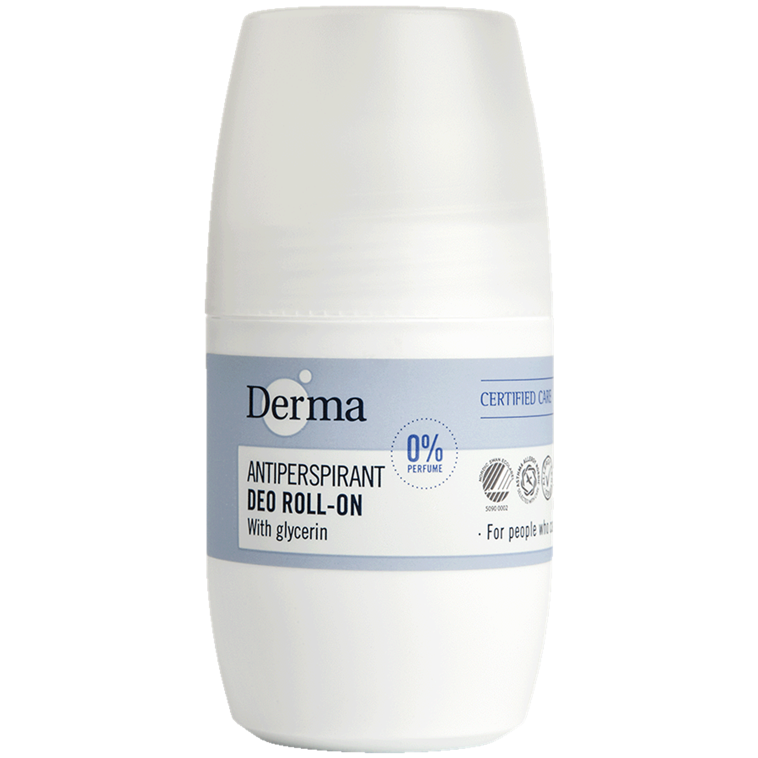 Derma Deo Roll-on  50 Ml  Parfumefri Anti-perspirant