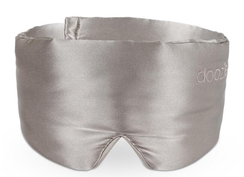 Doozie Luxury Sleep Mask Pearl Grey
