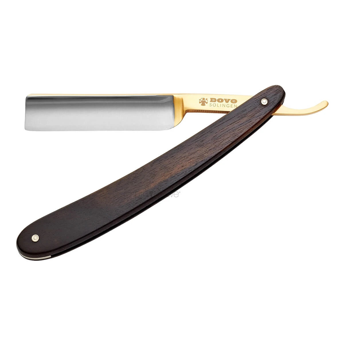 Dovo Solingen Straight Razor Square Nose Apex Ibenholt