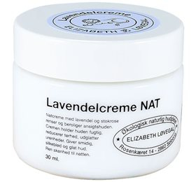 Elizabeth Løvegal Natcreme Lavendel Bull 30ml