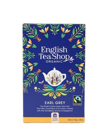 English Tea Shop Earl Grey Te øko  20 Breve