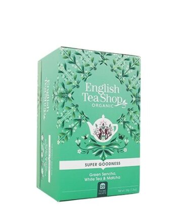 English Tea Shop Green Sencha White Tea   Matcha øko  20 Breve