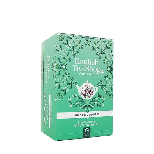 English Tea Shop Green Sencha White Tea Matcha øko 20 Breve