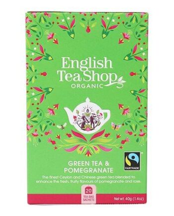 English Tea Shop Green Tea   Pomegranate   20 Breve