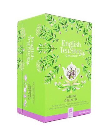 English Tea Shop Jasmine Green Tea økologisk 20 Breve