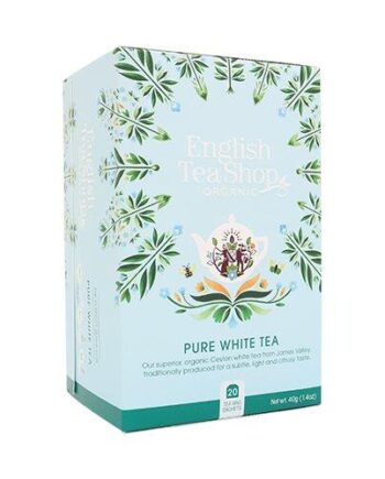English Tea Shop Pure White Tea økologisk 20 Breve