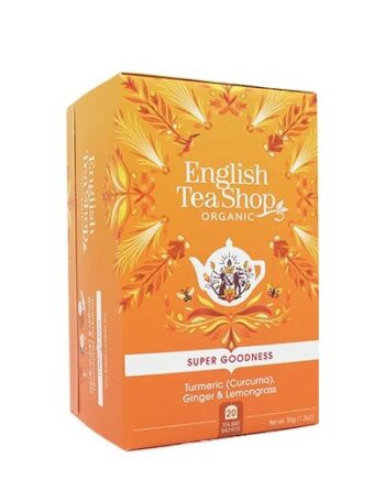 English Tea Shop Turmeric  Ginger   Lemongrass Te øko  20 Breve