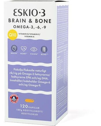 Eskio3 Brain   Bone Omega         120 Kapsler