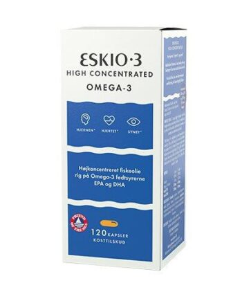 Eskio-  High Concentrated Omega-  120 Kapsler