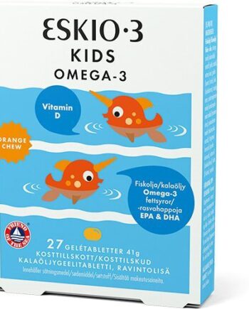 Eskio Kids Omega-  Orange 27 Stk