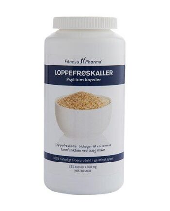 Fitness Pharma Loppefrøskaller Psyllium Fitness Pharma  225kap