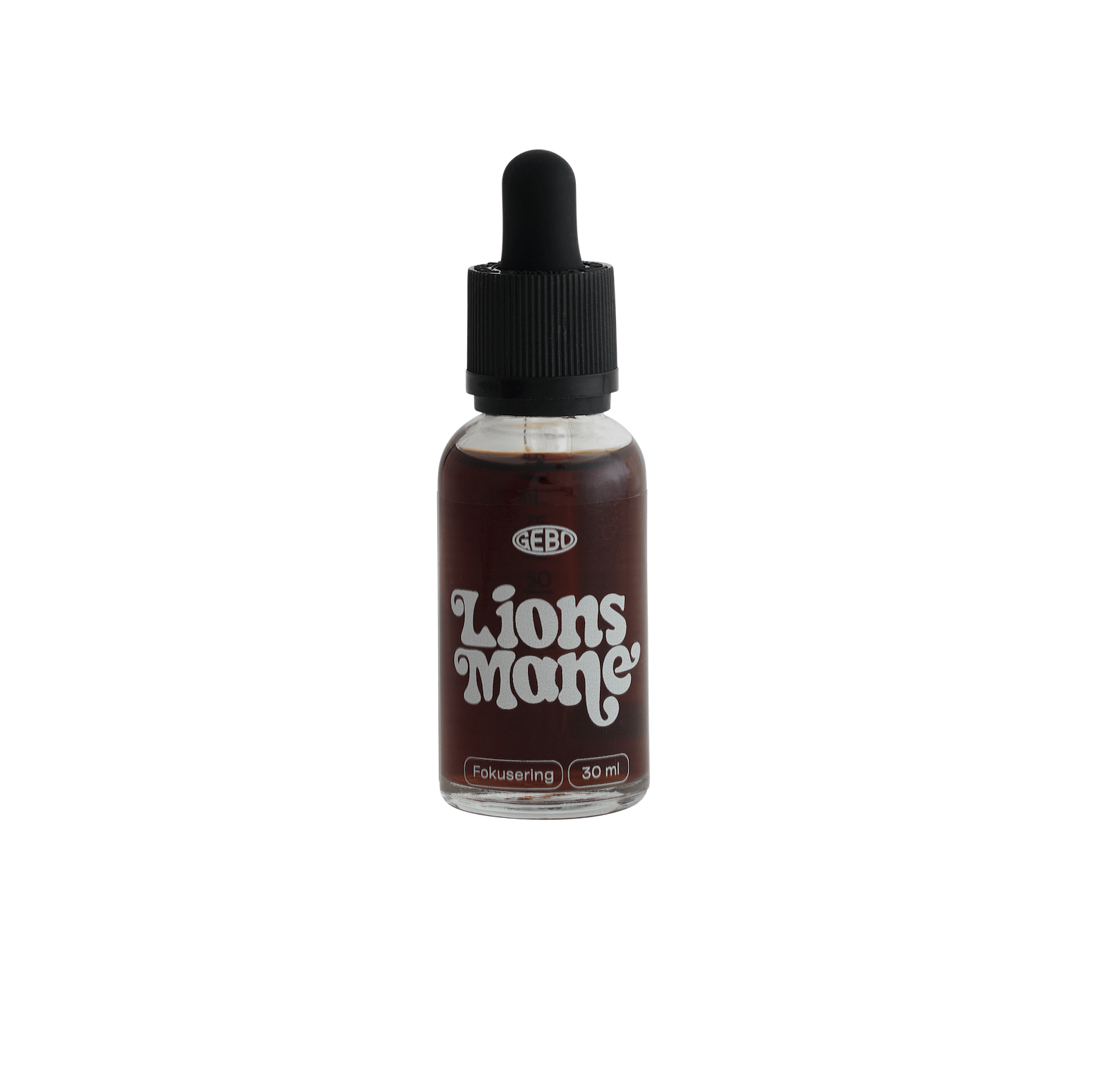 Gebo Lions Mane Danskproduceret økologisk Svampeekstrakt 30 Ml