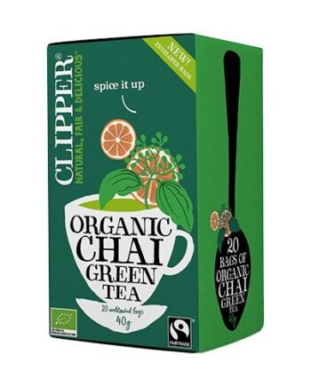 Grøn Te Chai   Clipper 20 Breve