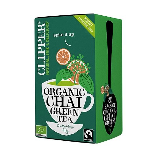 Grøn Te Chai Clipper 20 Breve