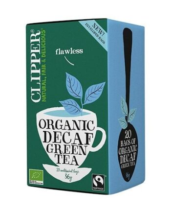 Grøn Te Koffeinfri   Clipper 20 Breve