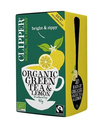 Grøn Te    Citron   Clipper 20 Breve