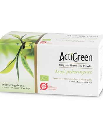 Grøn Te Med Pebermynte Actigreen 40 Breve