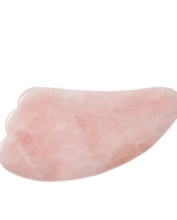 Gua Sha Rosa Kvarts   Stk