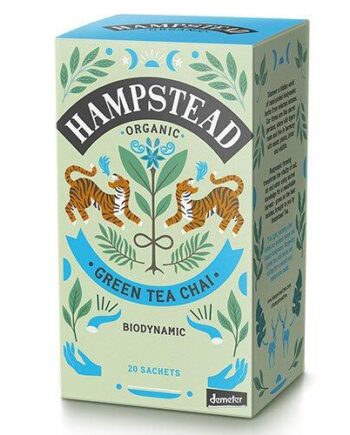 Hampstead Grøn Te Chai   Demeter 20 Breve