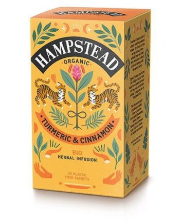 Hampstead Gurkemeje   Kanel Te økologisk 20 Breve
