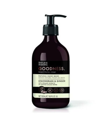 Hand Wash Lemongrass   Ginger Baylis   Harding Goodness 500 Ml