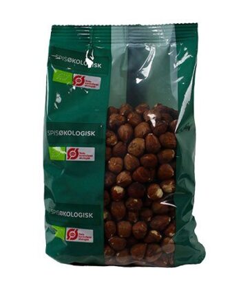 Hasselnødder   Spis økologisk 500 Gram