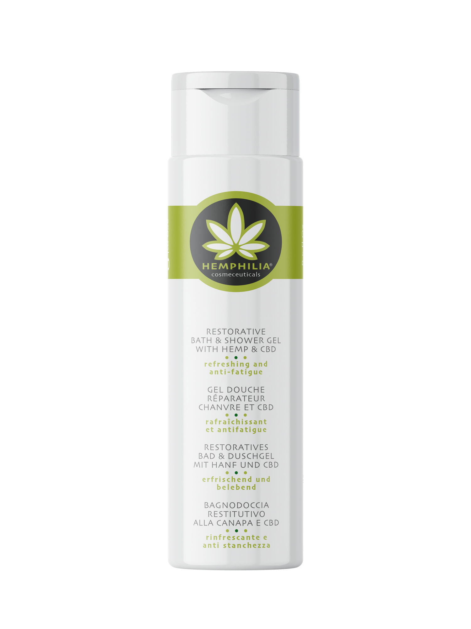 Hemphilia økologisk Bath Shower Gel 250 Ml