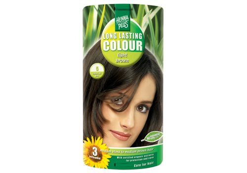 Henna Plus Long Lasting Colour System Hårfarve Light Brown