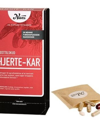 Hjerte-kar Helsepakke Nani 30 Breve