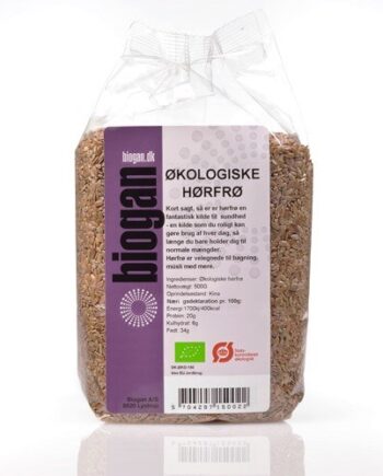 Hørfrø Danske økologiske  500 Gram